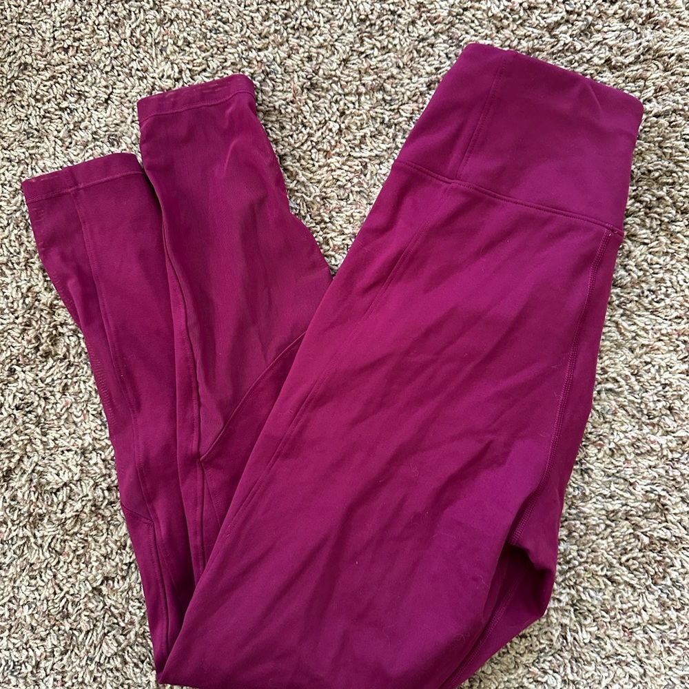 Vibrant le ore Magenta Leggings